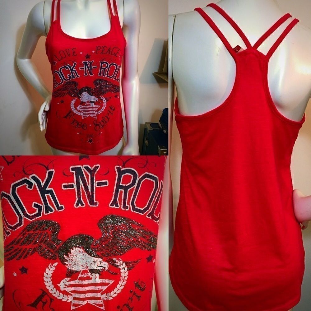 1993 Rock n Roll racer back tank